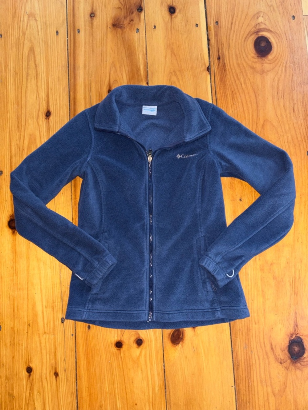 Columbia Interchange Blue Fleece Jacket Size M